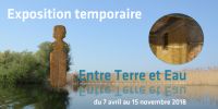 Entre Terre et Eau, exposition temporaire. Du 1er mai au 15 novembre 2018 à Orgnac l'Aven. Ardeche.  10H00